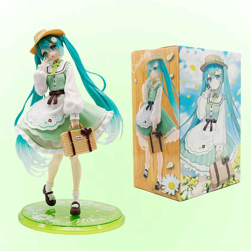 متوفر في المخزون على الطراز الرعوي البرسيم المفصلي لشخصية فتاة جميلة نموذج حلية لعبة قابلة للجمع هدية