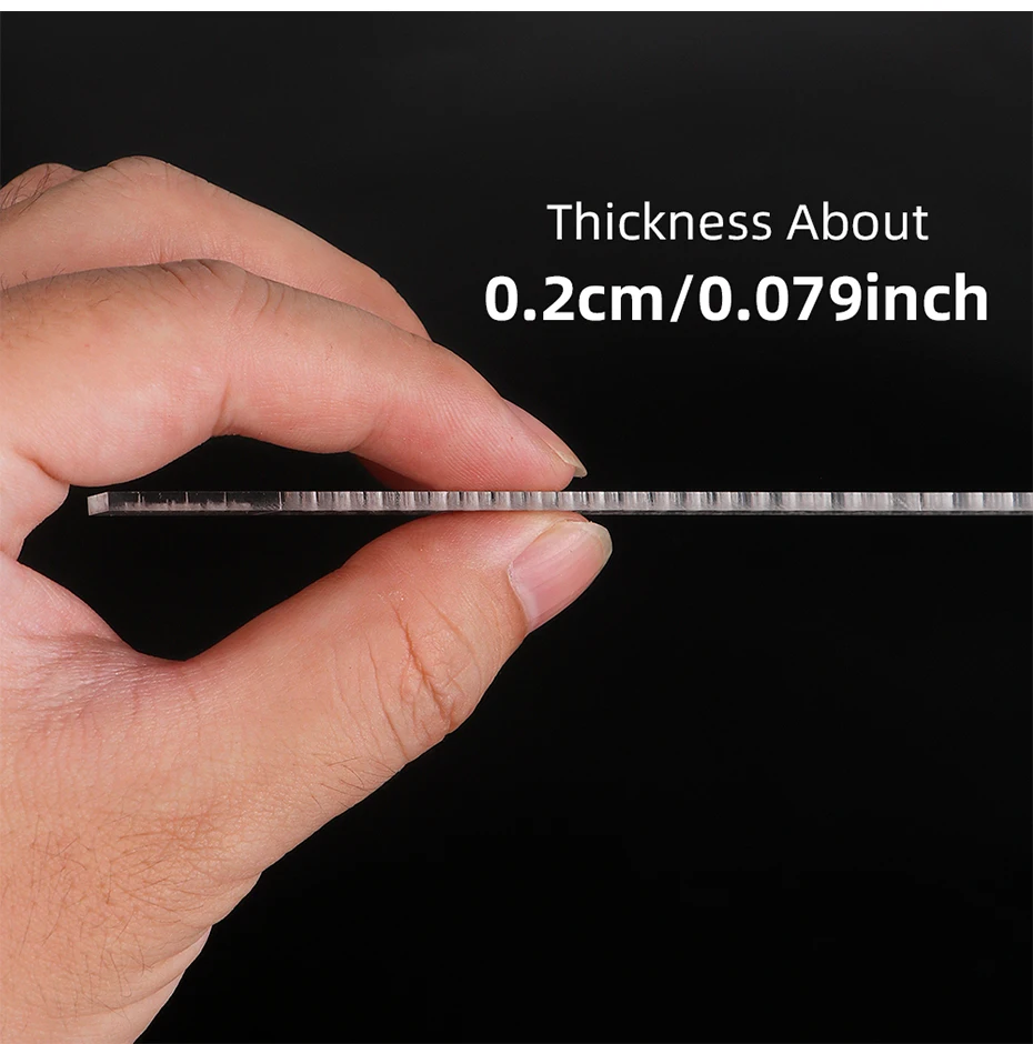 Strap Band Leather Craft Tools Transparent Acrylic Watch Strap Template Home DIY Supplies Watch Strap Mold Men and Women