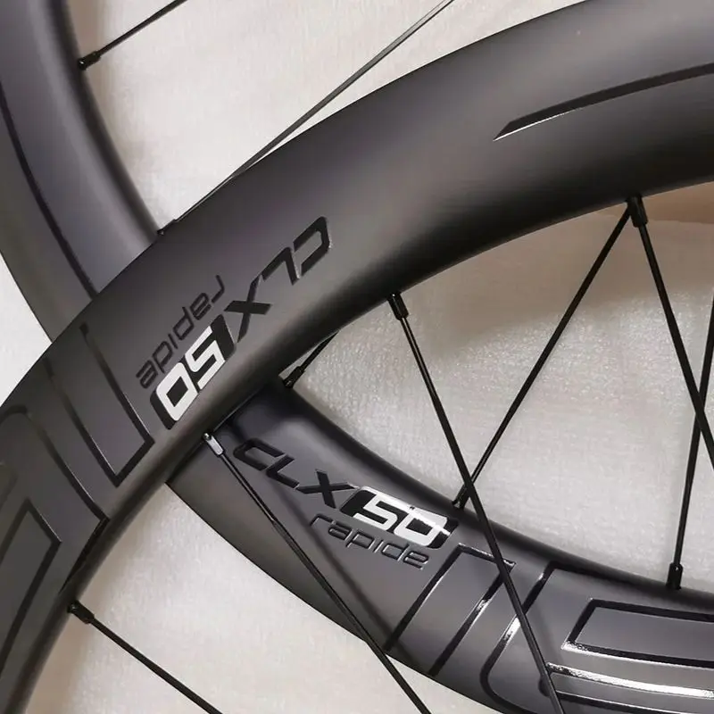 Width 36/30/28mm Carbon Road Bike Disc Clincher Wheel Gravel Bike Wheelset 50/55/60mm Custom Sticker Ratchet Ceramic Hub 700C