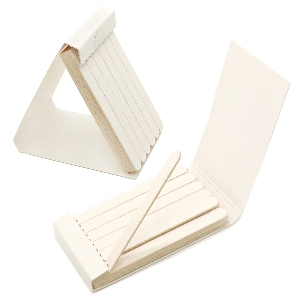 Matchbook Nail File Set Disposable Wooden Portable Small File For Manicure Pedicure DIY Salon Home Use Durable Nails Beauty Tool