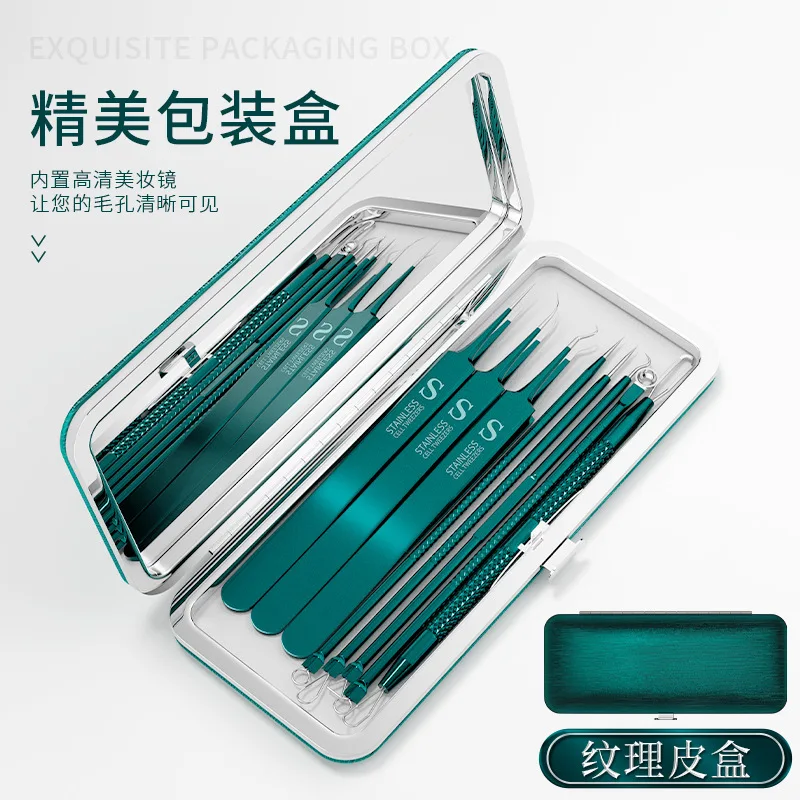 حب الشباب كليب حب الشباب إبرة خلية كليب الألمانية الحرفية البثرة كليب حب الشباب مجموعة إبرة مزيج Sc * إغلاق فائقة غرامة