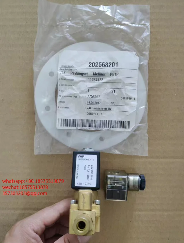 

FOR VAF YBB 17/35, Solenoid Valve 202568201 11237422 PETP Gasket New Original 1 PIECE