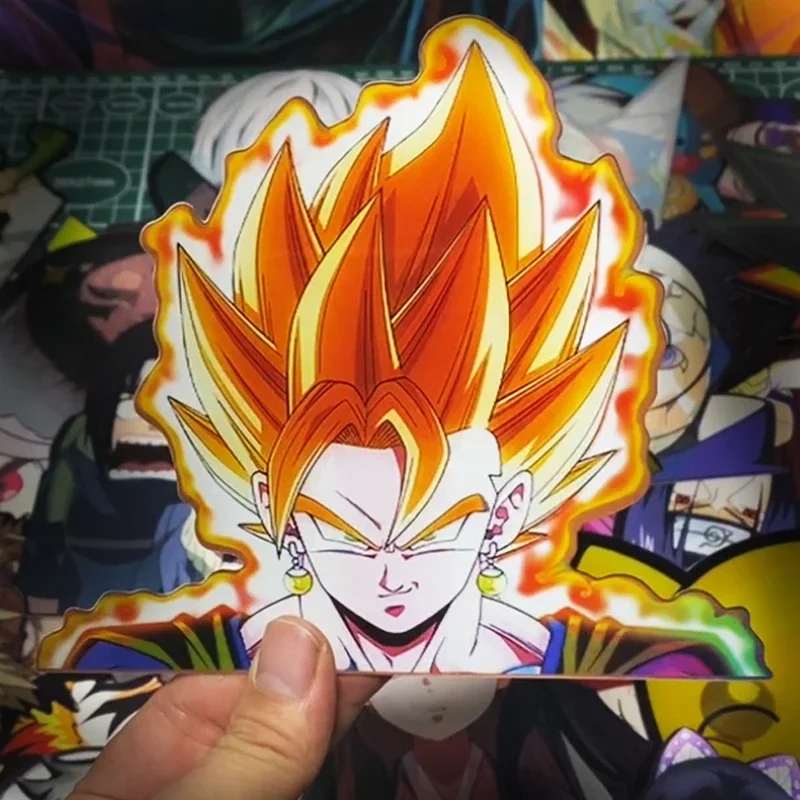 Vegetto Dragon Ball 3D Mtion Stickers Character 3D Moving Motion Stickers Waterproof Decals  Car Tablet Computer Stickers