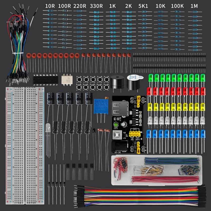 Starter Kit For Arduino R3 DIY Project For UNO R3 Electronic With Box 830 Breadboard