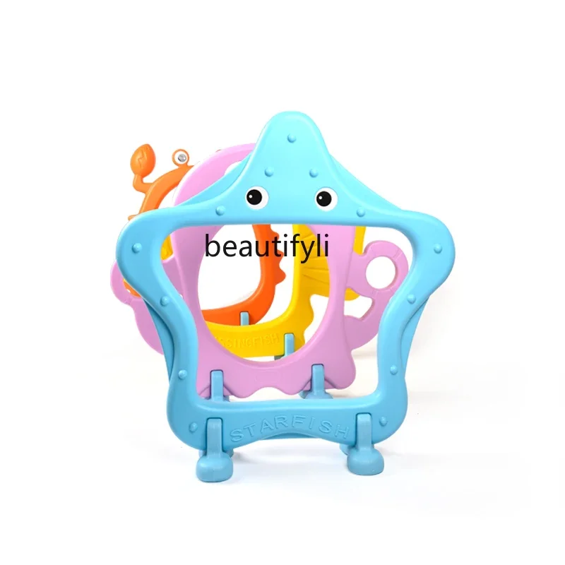 

Kindergarten children's arch door plastic drilling holes drilling rings sensory integration training equipment household toys