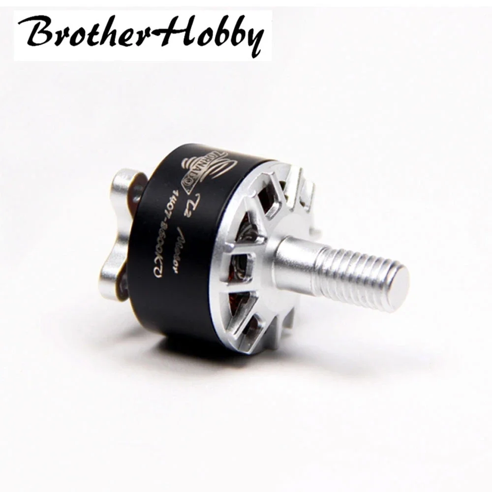 4 sztuk Brotherhobby Tornado T2 1407 2800KV 3600KV 4100KV 3-4S bezszczotkowy silnik dla RC FPV wyścigi wykałaczka Cinewhoop drony kanałowe