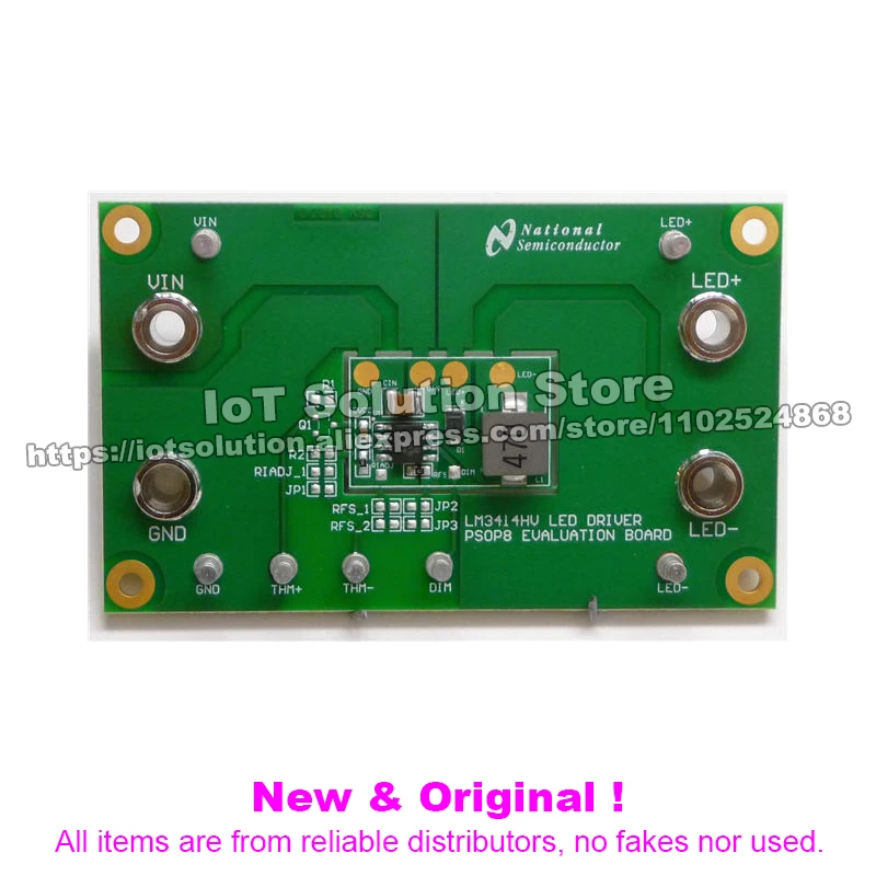 LM3414HVMREVAL LM3414 LM3414HV 1A 65V LED Driver PSOP-8 Evaluation Board