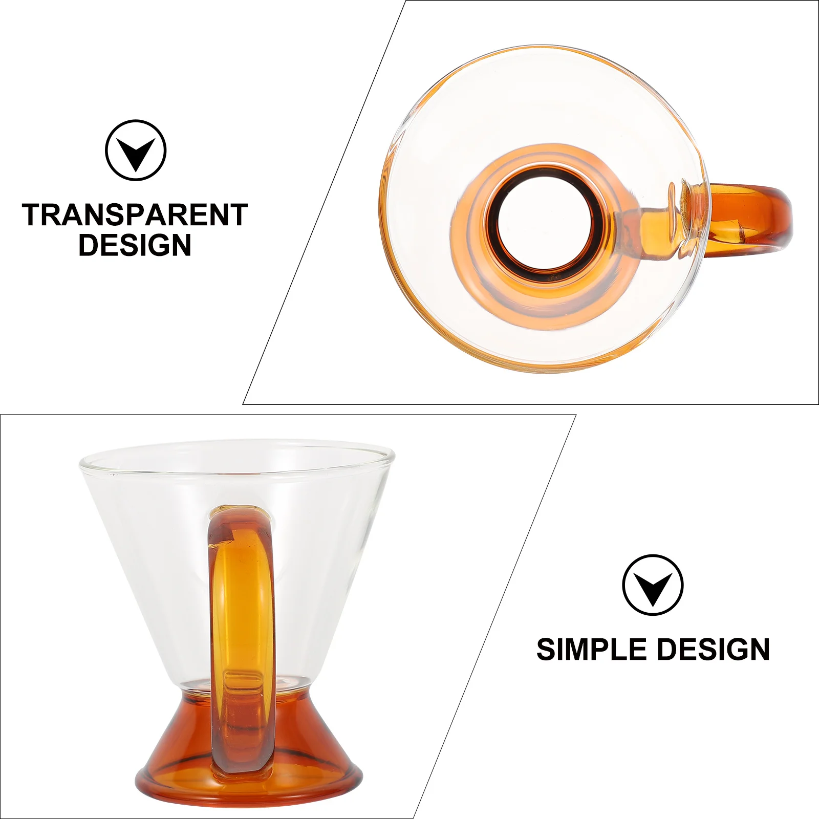 غلاية قهوة زجاجية كلاسيكية، مادة عالية الجودة، تصميم بسيط، متعددة الوظائف، سهلة الغسل، صانع المنزل