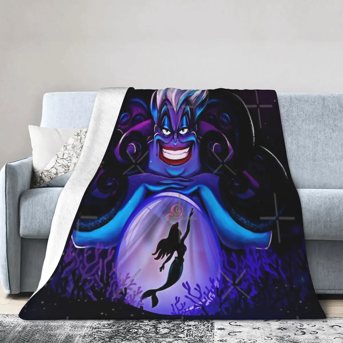 Ursula The Witch Of The Seas An Ultra-Soft Micro Fleece Blanket