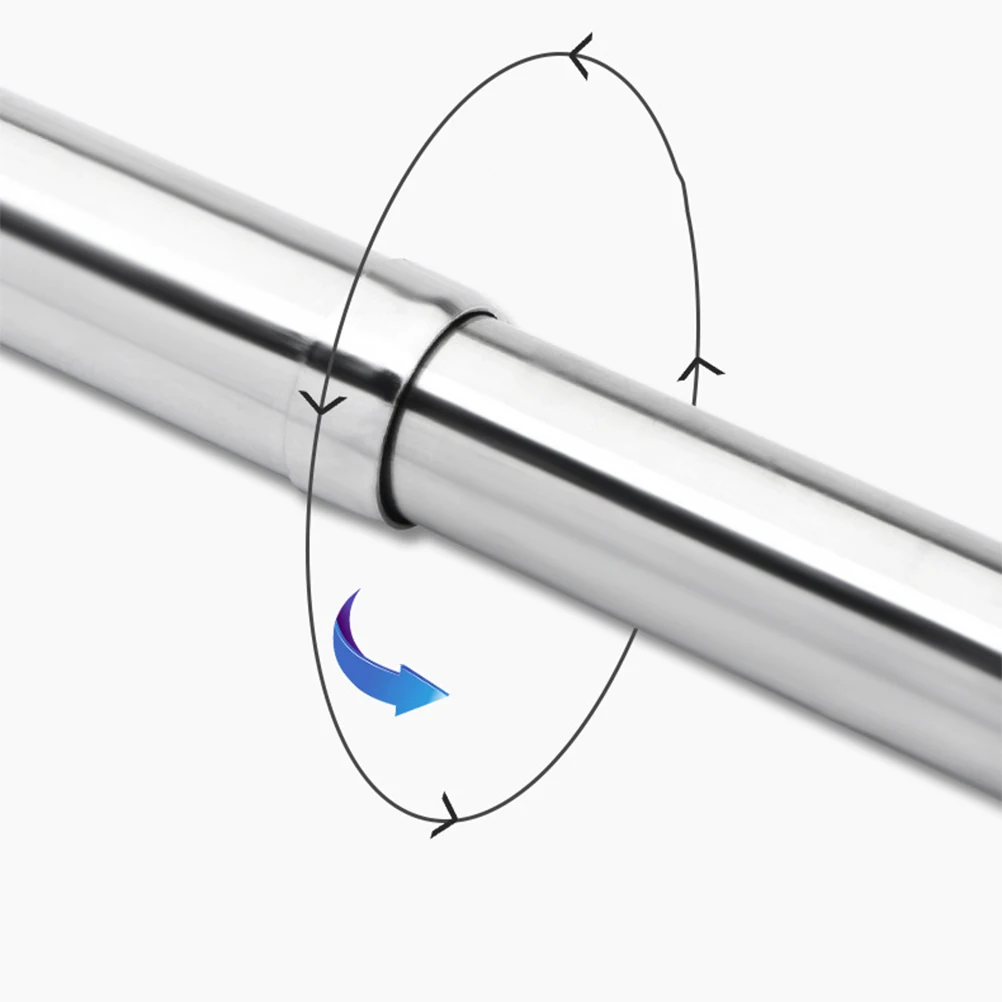 

Telescopic Clothes Rail Hanging Rods for Closet Extension Telescoping Pole Adjustable Hanger Clothing Metal