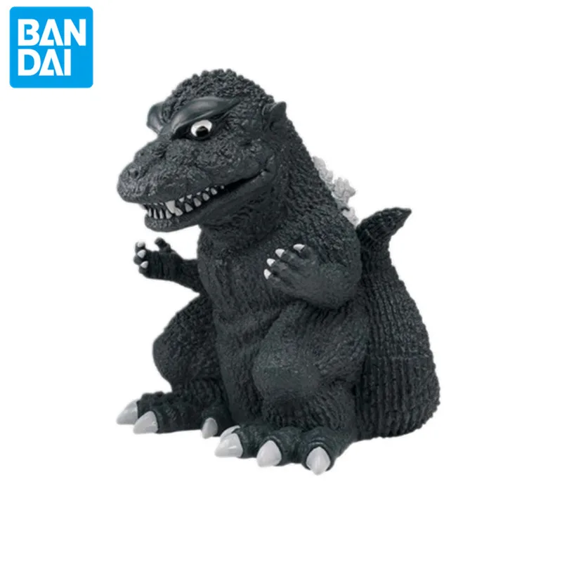 Bandai Genuine TV  Anime Toho Monsters Godzilla First Generation 1954 PVC 12cm Scene Hand Figure Model Toy Gift Collection