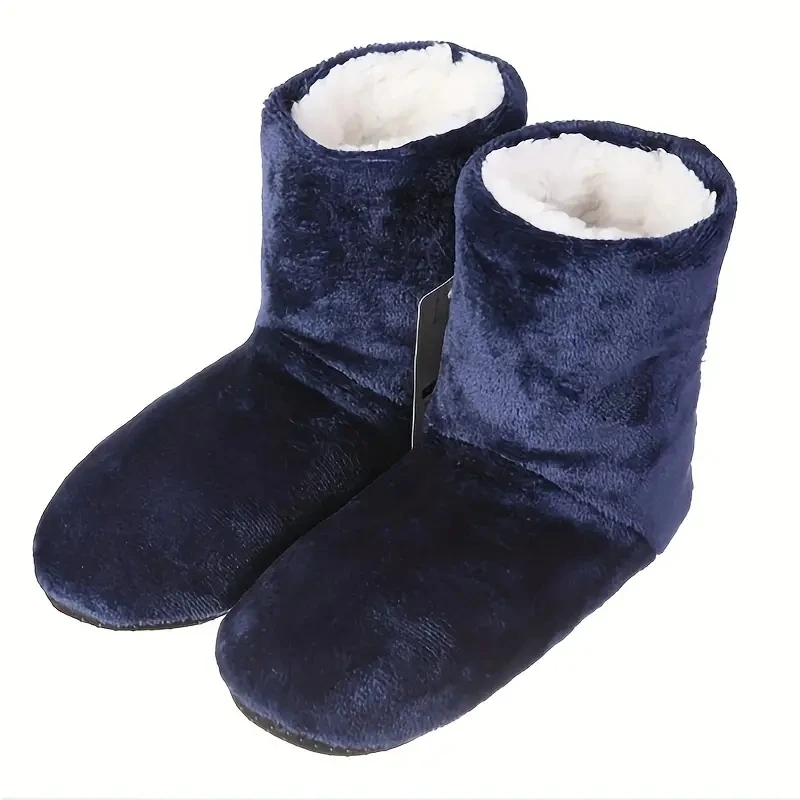 Indoor Boden Socken Plüsch Tuch Lange Röhre Socken Knie Pads Warme Hohe Röhre Schuhe Für Frauen Und Mann Hausschuhe Winter – Detail 11