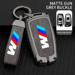 Zinc Alloy Leather Car Key Case Cover Shell For Bmw M3 M4 F20 F30 G20 F31 F34 F10 G30 F11 X3 F25 X4 I3 1 3 5 Series Accessories