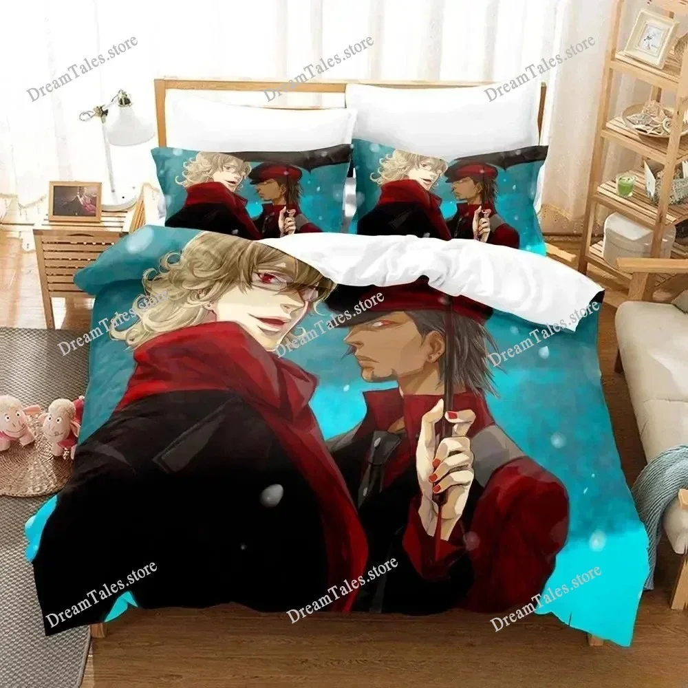 Bedding Set Tiger & Bunny Single Twin Full Queen King Size Bed Set Adult Kid Bedroom Duvet Cover Sets 3D Anime Parure De Lit Bed