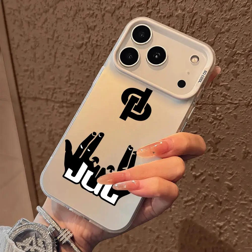 hot Rapper J-Jul Phone Case For iPhone 17 16 15 14 13 12 11 Pro Max Black Purple Matte Laser Metallic Aurora Funda