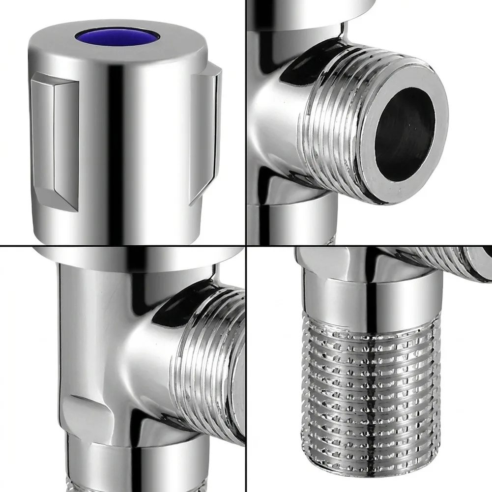 For Home Renovation Projects 304 Stainless Angle Valve Brass Core Angle Stop Precision Engineered Angle Valve Angle Valve