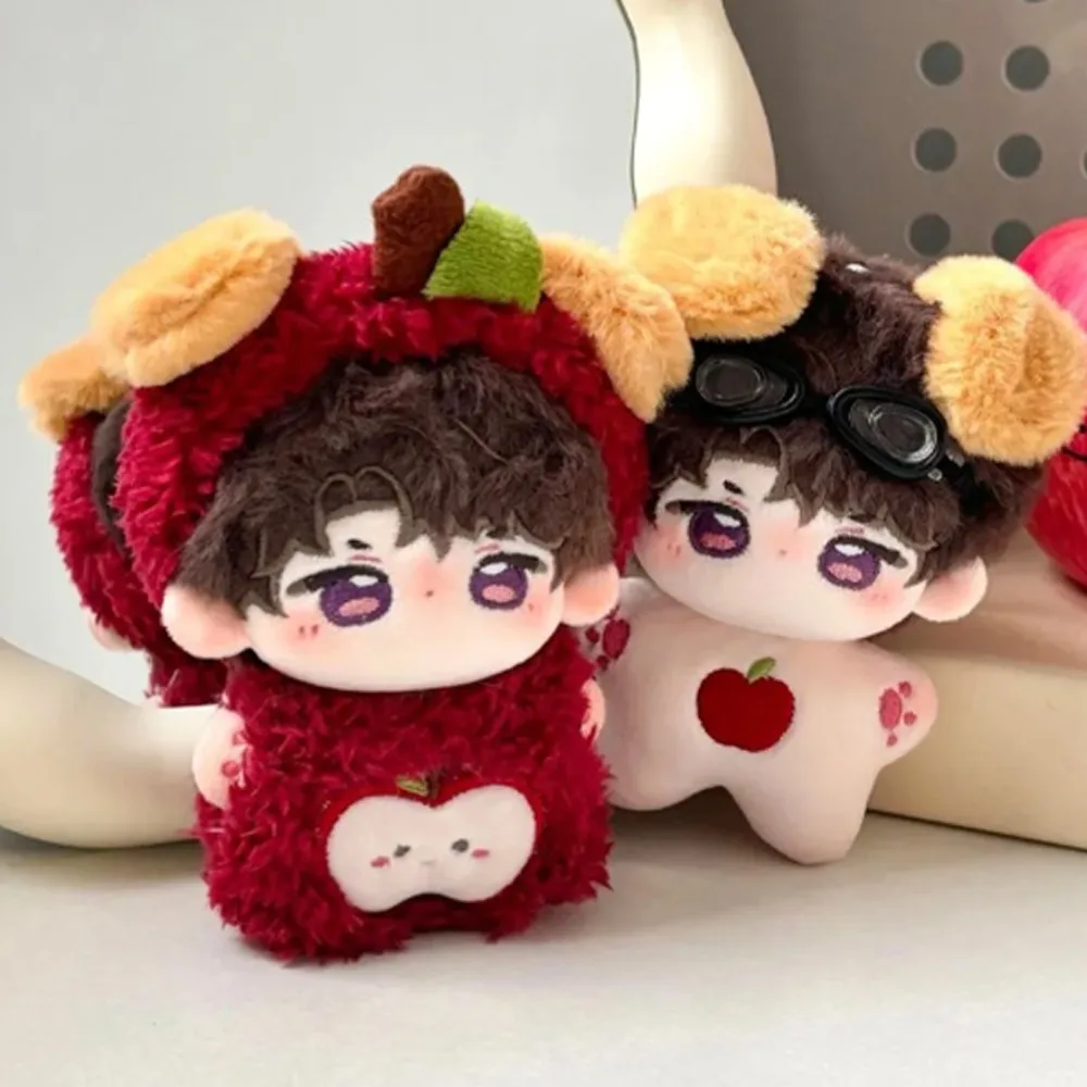 フルーツシリーズ 10 センチメートル綿人形服ブドウジャンプスーツ人形服衣装スーツ面白い人形ドレスアップセット人形アクセサリー