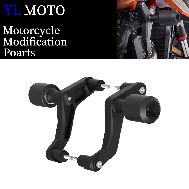 Para 1290 Super Duke R / RR 2020-2023 1390 Super Duke motocicleta Proteção contra quedas deslizador de quadro protetor de carenagem Protetor de almofada de colisão