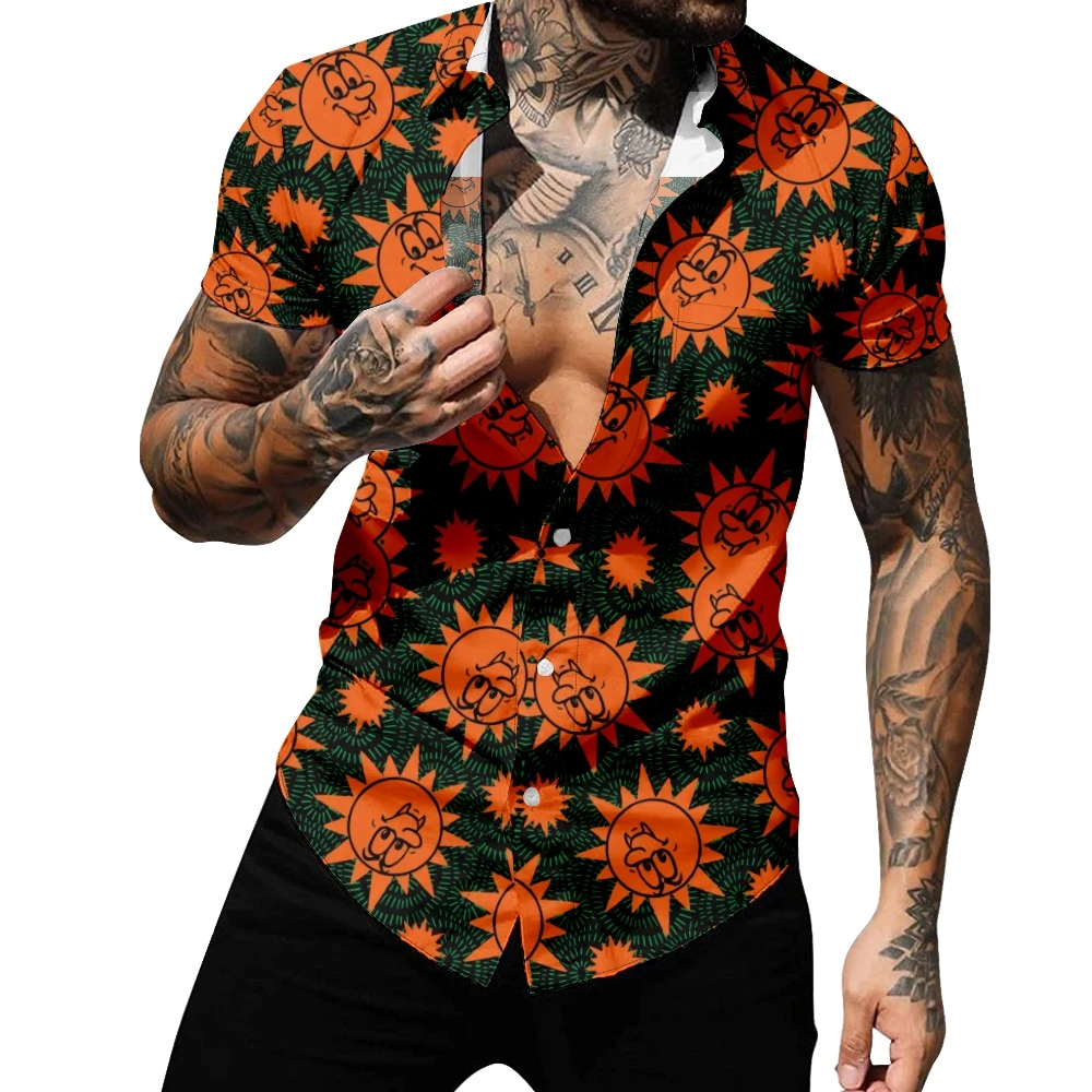 Camisas de manga corta con botones para hombres y mujeres, ropa de calle de moda, 3D Feid Ferxxocalipsis Merch Tour, 2024