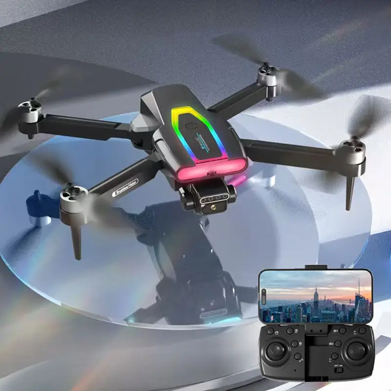 

Трансграничный дрон 2025 года F199 Двухосевой сервопривод Воздушный 4K HD Фотография Квадрокоптер Освещение Бесщеточный игрушечный дрон с дистанционным управлением