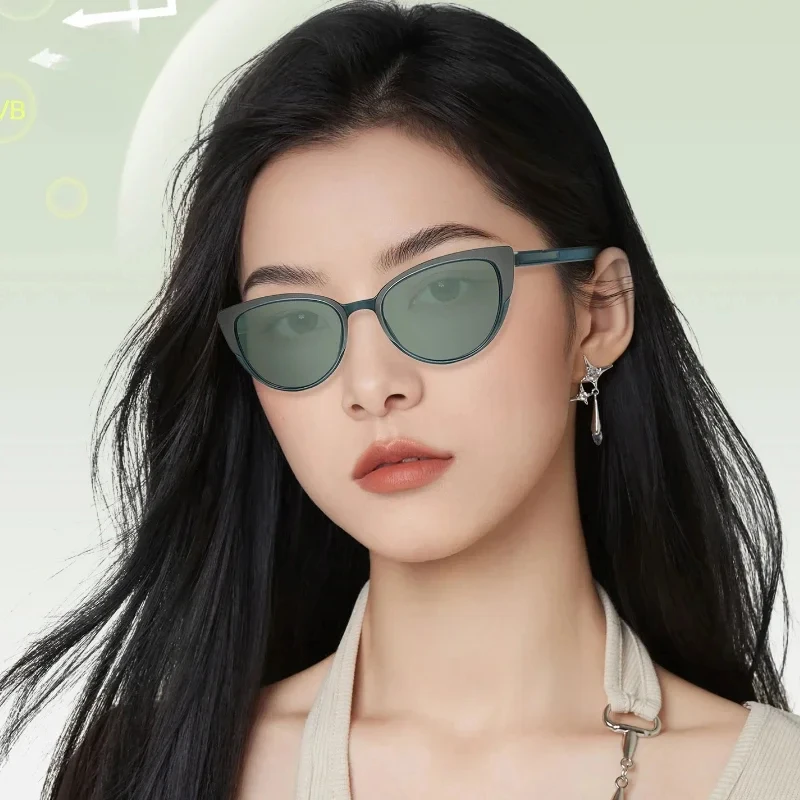 여성용 자기 흡수 선글라스, 근시 편광 UV 보호 선글라스, 광학 안경, TND015, 2 in 1, 패션 신상