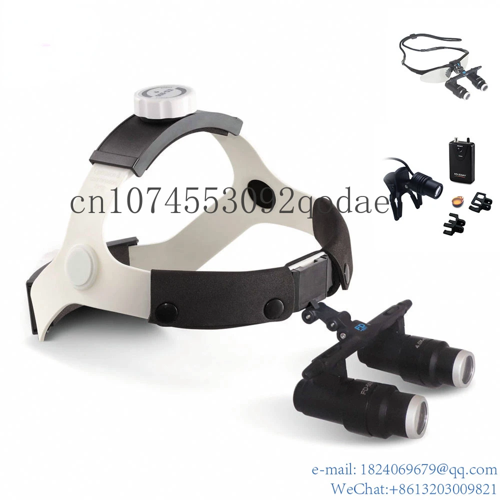 FD-501K KWS with Lamp-6.0X-420mm Head Mounted Glasses with Lamped Binocular Blinds