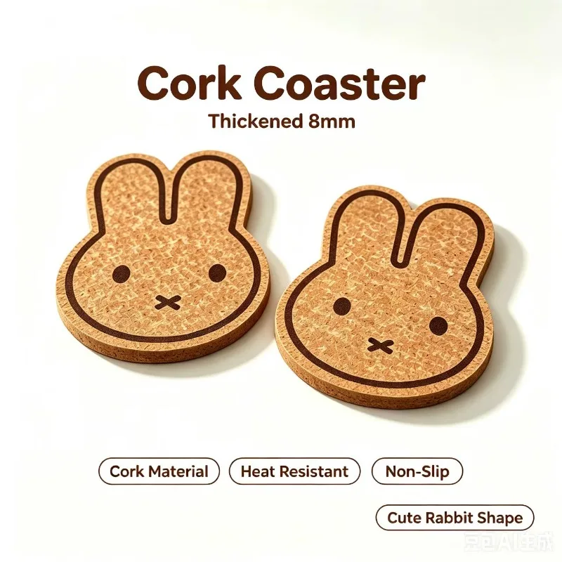 Thickened Felt Coasters Heat Resistant Minimalist Coffee Cup Mats Anti Scald Insulated Drink Placemat For Home Kitchen Tableware