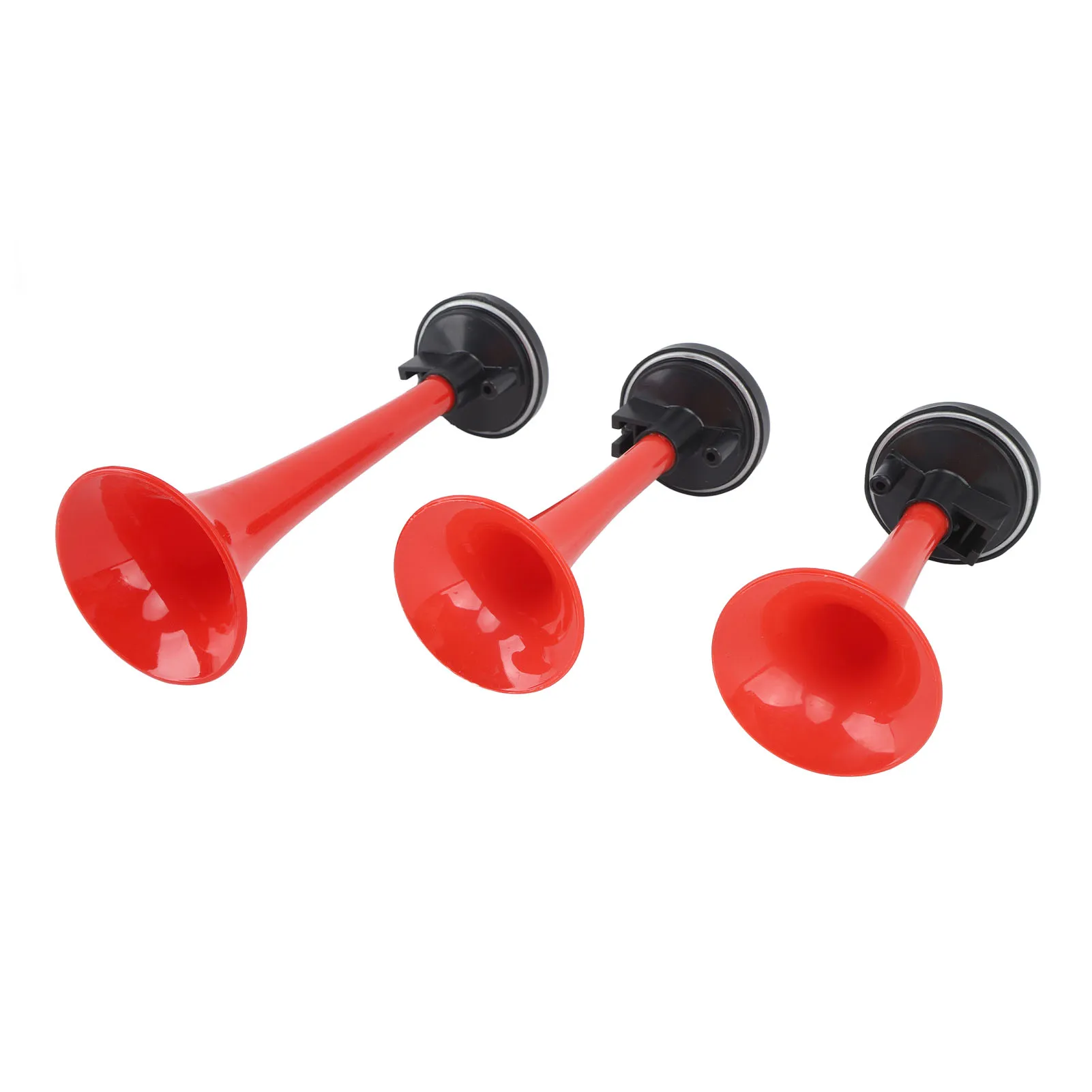 Music Air Horn 3 Trumpet 12V 125db Musical Sound Air Horn with Air Compressor and Hose for Truck Train Boat Car