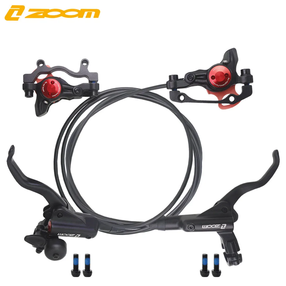 

ZOOM Bicycle Bell Oil Brake Set Front & Rear 850mm/1450mm Disc Brake Set Mountain Hydraulic Brake Bicycle Accessories