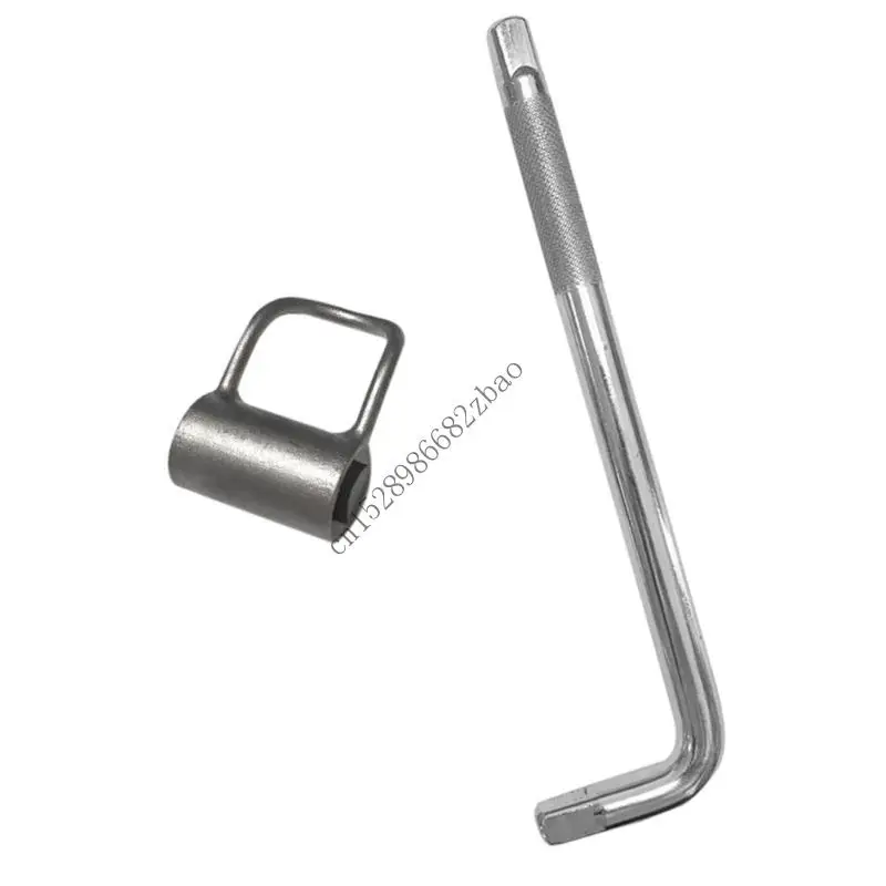 H7EA 2 Piece Manual Valves Extractors Set Reinforced Grip Handle Kitchen Bathroom Use