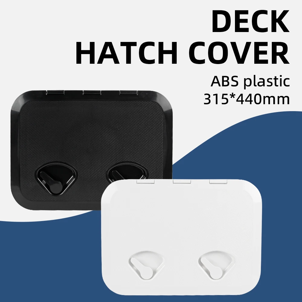 

﻿ 315*440mm ABS Plastic Boat Hatch Cover For Marine Boat yacht RV Anti-UV Non-Skid Inspection Boat Accessories