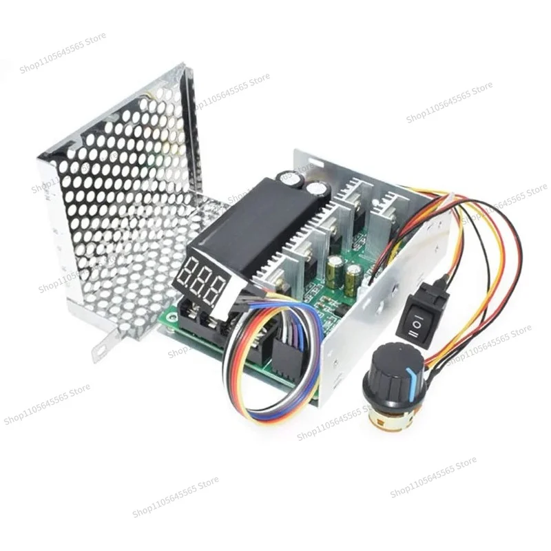 For Bidirectional Forward and Reverse Motor Speed Regulator with Digital Scale Tachometer 40A 12V24V36