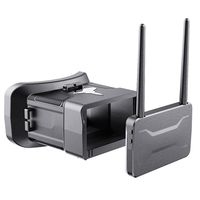 Practical FPV Goggles 5.8G 48CH 4.3 Inch 480X272 Auto-Searching FPV Goggles 500CD/M2 for RC Racing Drone Quadcopter