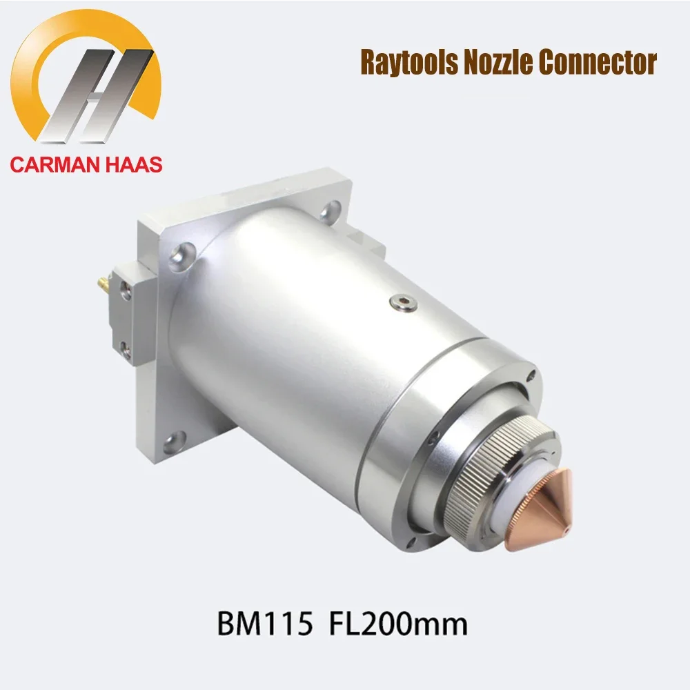 Carman Haas TRA Nozzle Connector for Raytools BM115 FL200mm Flat Laser Cutting Head Nozzles Assembly