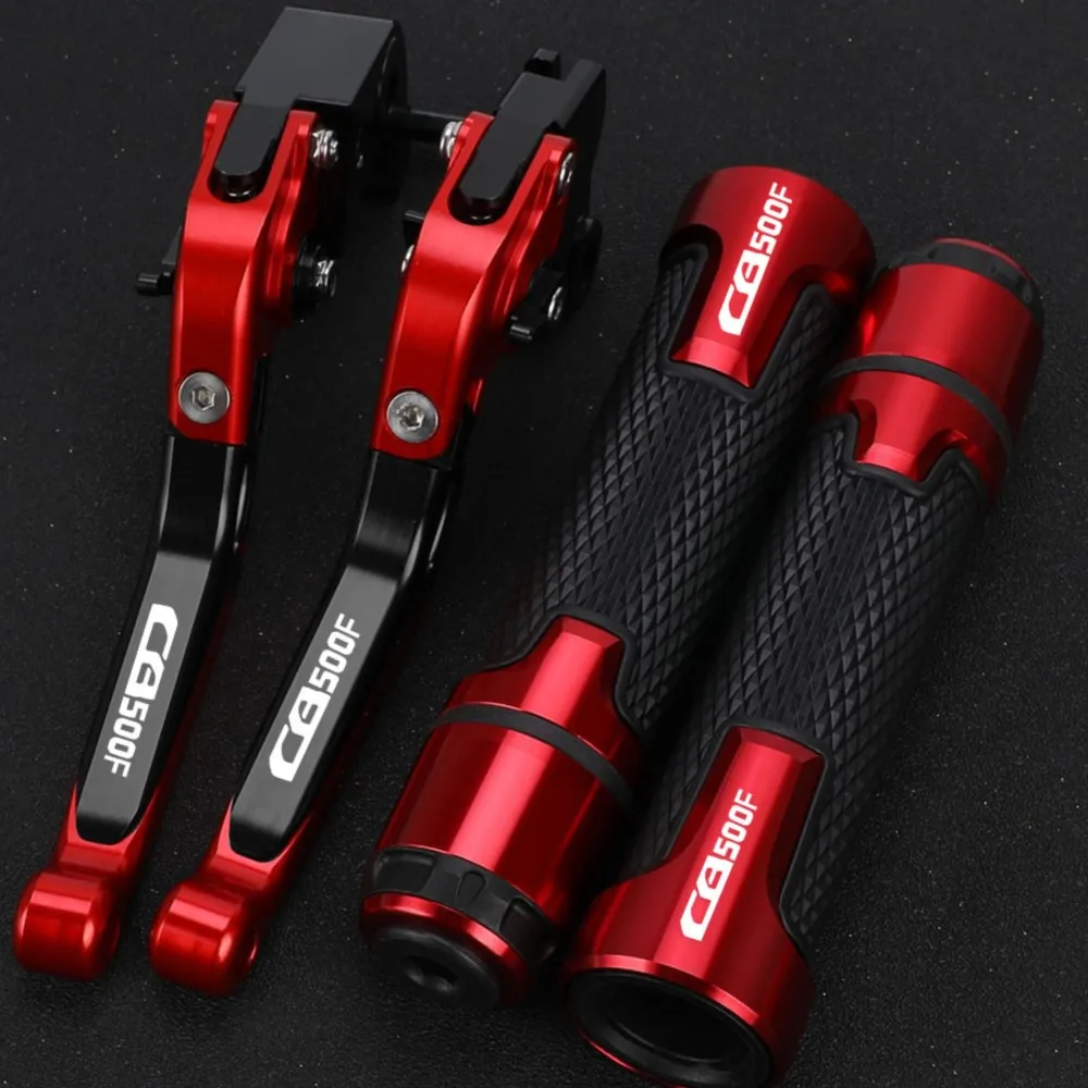 

CB 500 F 500F Brake Clutch Lever 22MM Handlebar Hand Grips ends For HONDA CB500F 2013 2014 2015 2016 2017 2018 2019 2020 2021