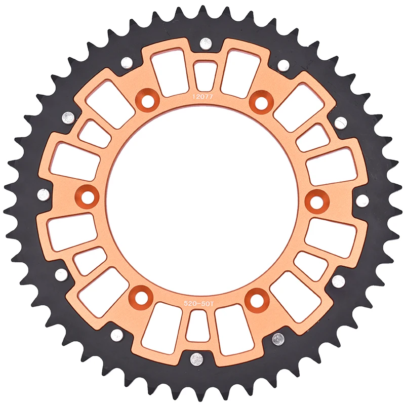 520 50T 14T Steel Aluminum Composite Front Rear Sprocket Kits For KTM 125 EXC 144 150 SX 200 EXC 250 300 EXC EXC-F SX XC XC-W MX