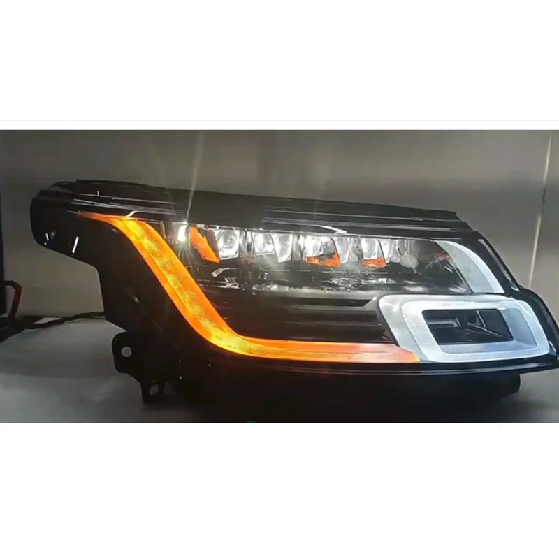 

LED Front Headlight for Land Rover Range Rover Vogue 2014-2017 Upgrade to 2018 2019 2020 2021 2022 4 Lens Type Head Lamp L405