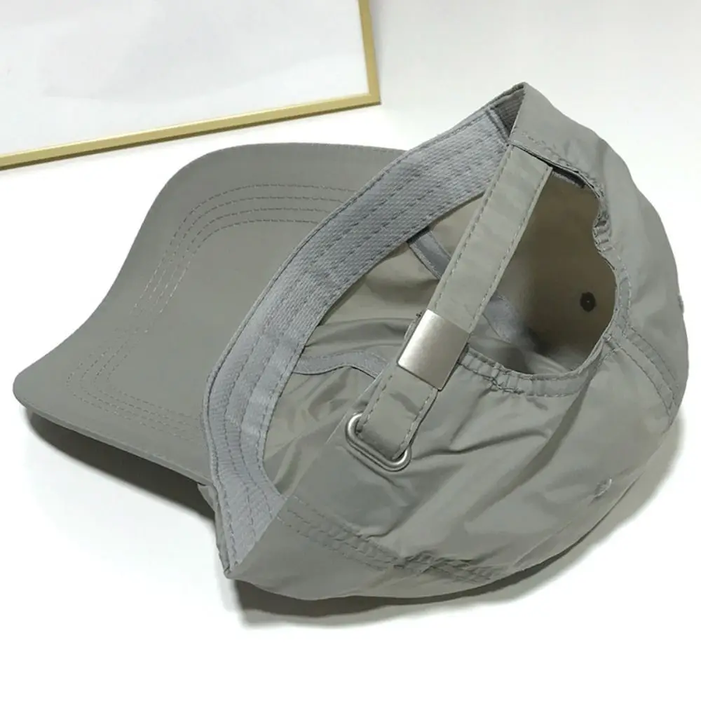 

Casual Korean Style Quick-Drying Baseball Cap Anime Solid Color Solid Color Sun Hat Baseball Hat Cotton Peaked Cap Men