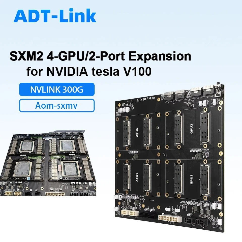 Placa Expansão SXM2 4-GPU NVIDIA Tesla V100