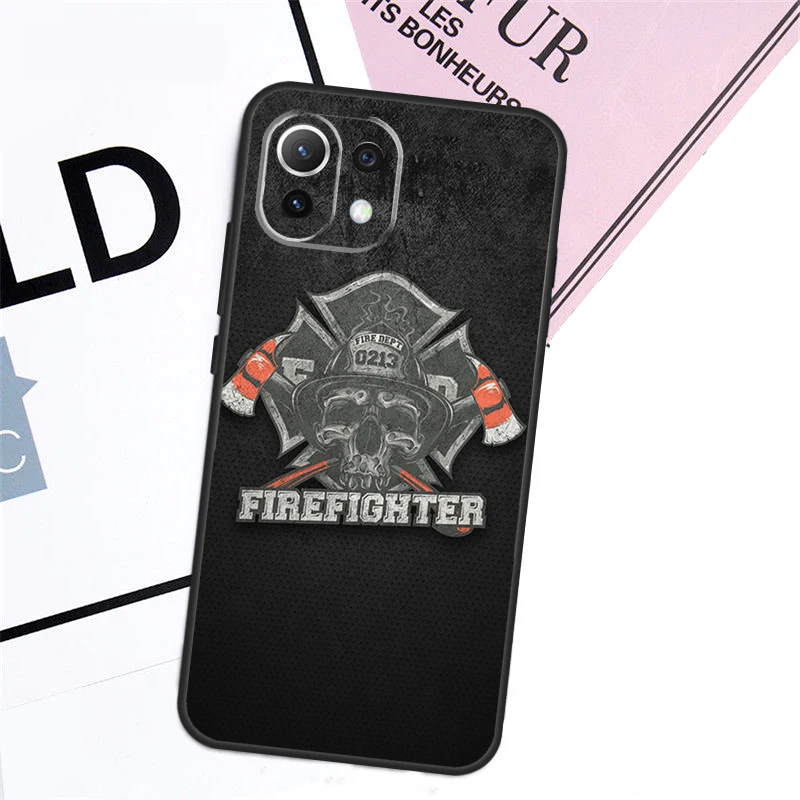 Rescue Fire Dept Case For Xiaomi 13T Pro 13 14 Ultra 12T 11T 12 Lite POCO X6 Pro X3 X4 X5 F3 M5s M6 F5 Cover