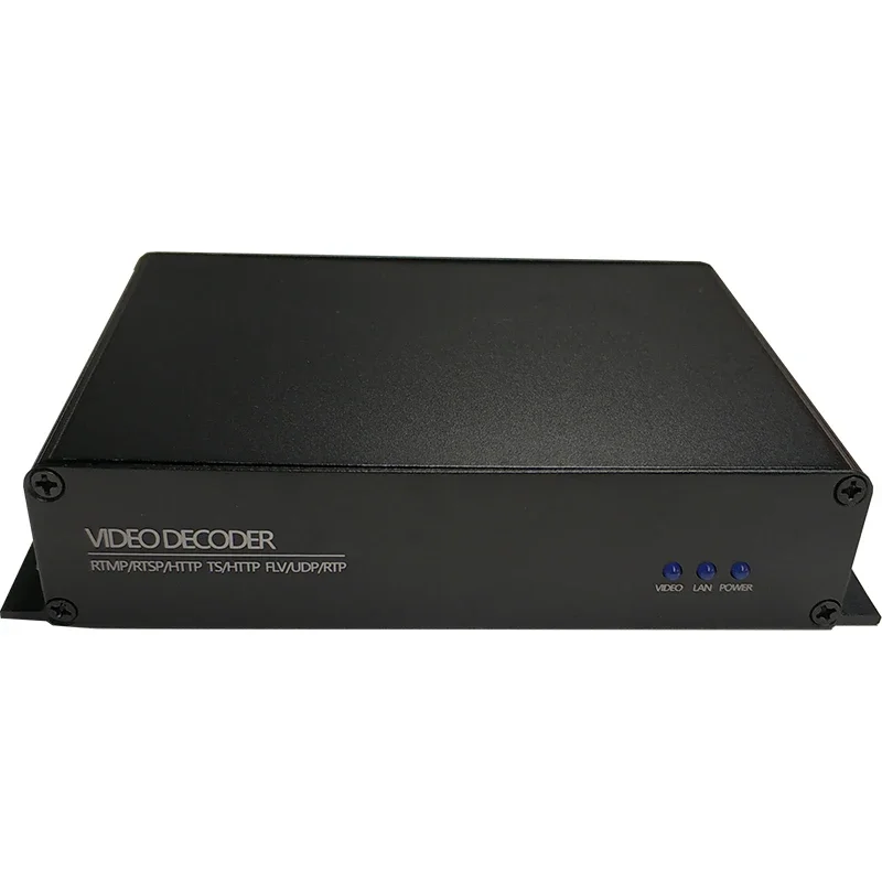 OTV-M40S جهاز فك ترميز صغير محمول 4k sdi h.265 rtmp TV NDI لنظام الفندق