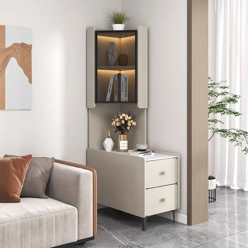 

Light luxury rock slab sofa