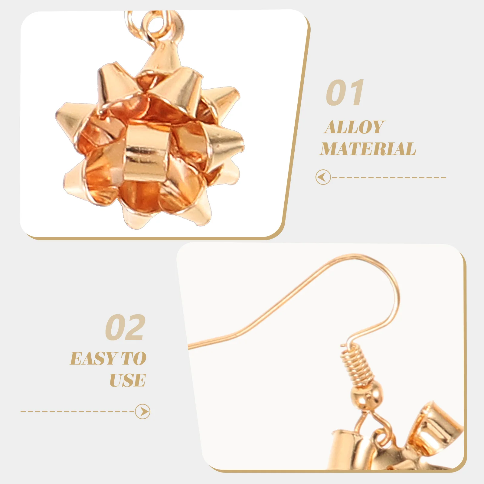 

Dangle Christmas Earrings Earrings Christmas Jewelry For Women Holiday Party Wear Festive Winter Fashion Ear Decor