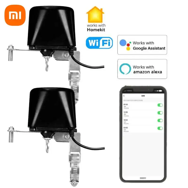 

Xiaomi Tuya Water Valve Gas Shutoff Controller Smart Water/Gas Automation Manipulator Work With Alexa Google Home Homekit