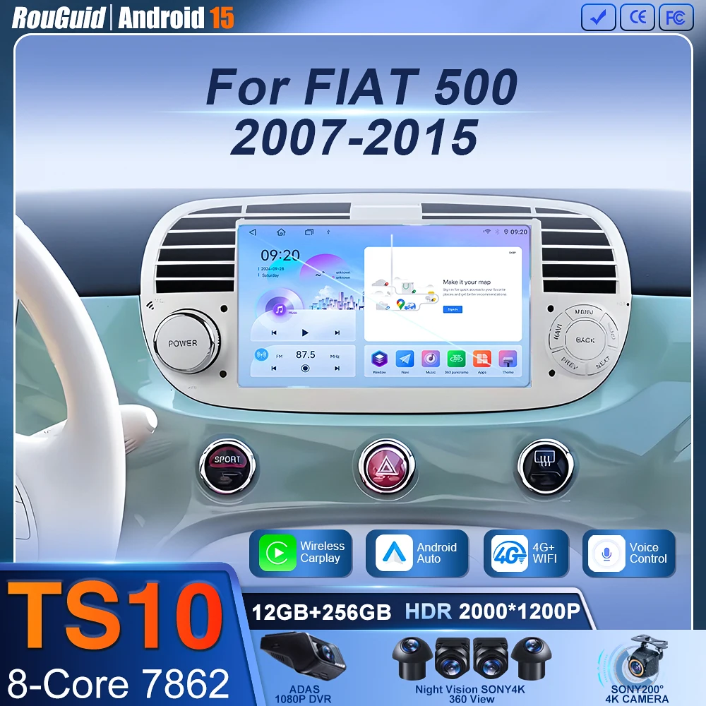 7 " Android 15 Auto…