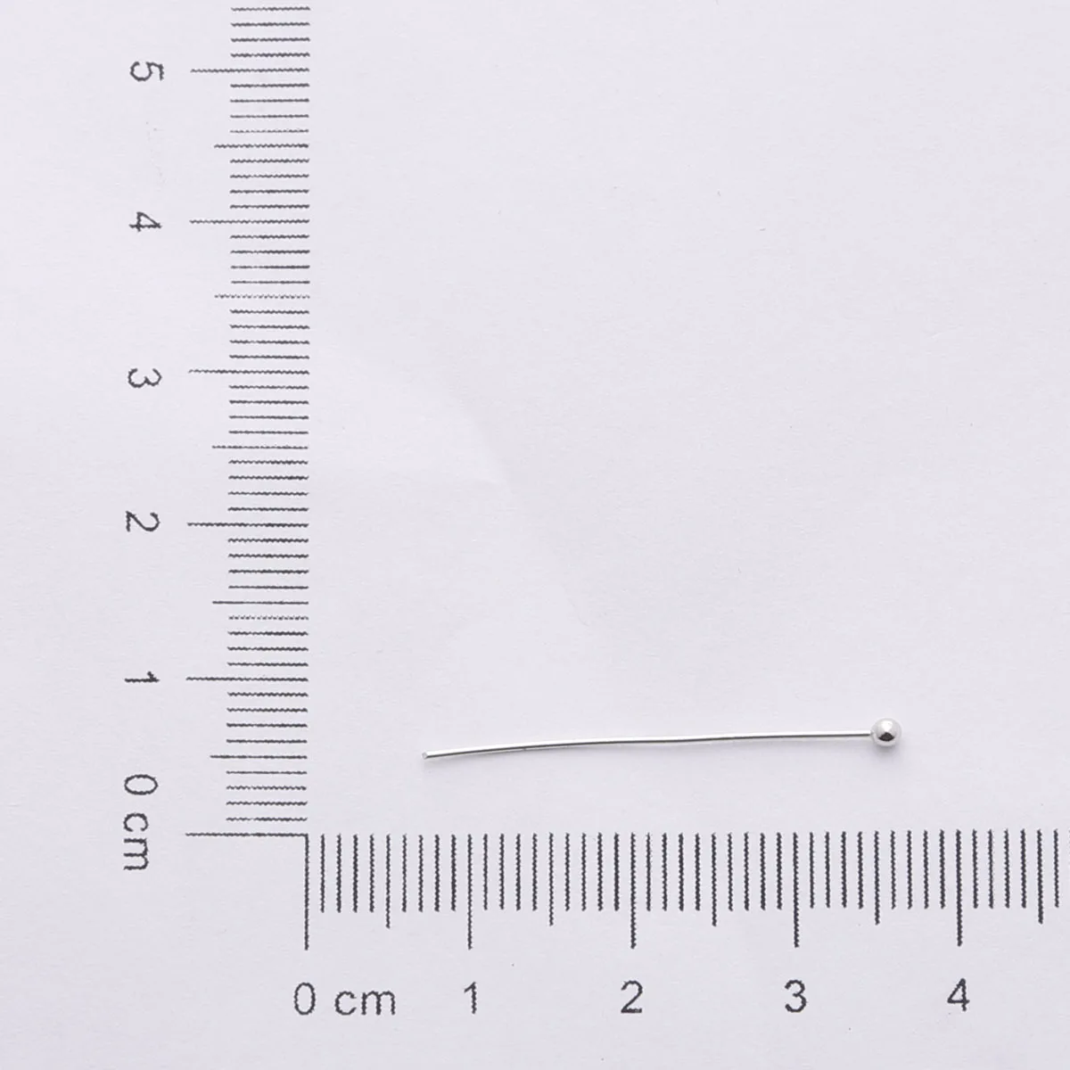 Hot Fashion Approx 50pcs/lot White K Copper Ball pin 30mm FZD002-69