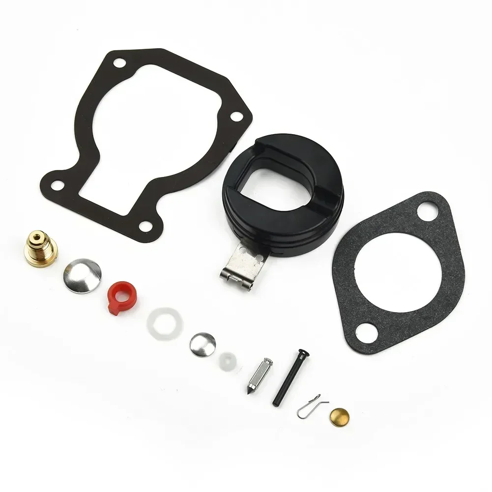 Carburetor Carb Rebuild Repair Kit W/ Float For Johnson Evinrude 4hp 14hp 15hp Carburetor Kit For Johnson Evinrude Outboard Moto