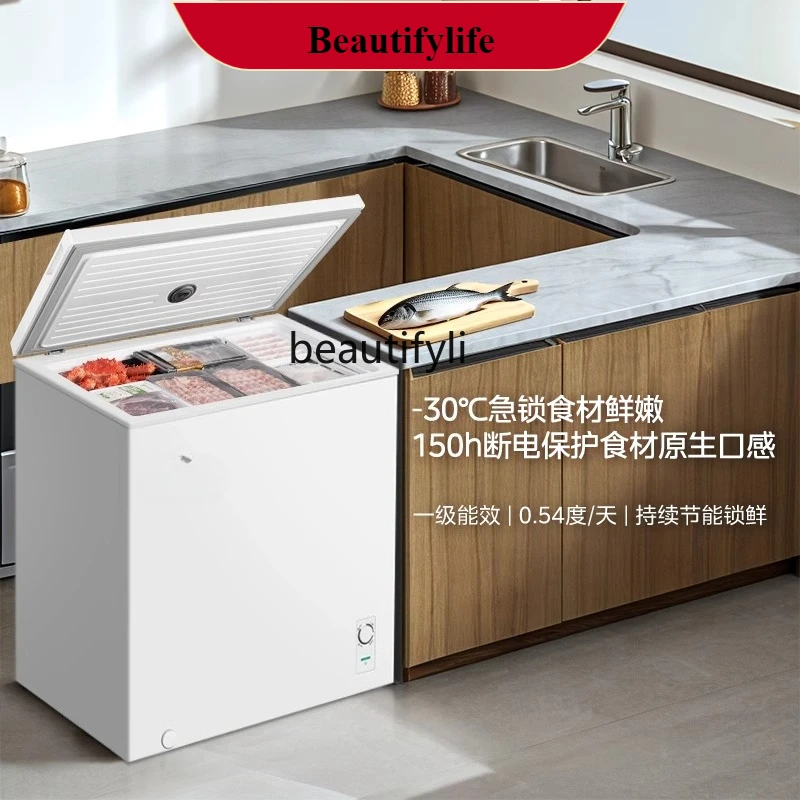 

E132 Freezer Household Small Freezer Commercial Freezer Refrigeration, Frost Reduction Refrigerator