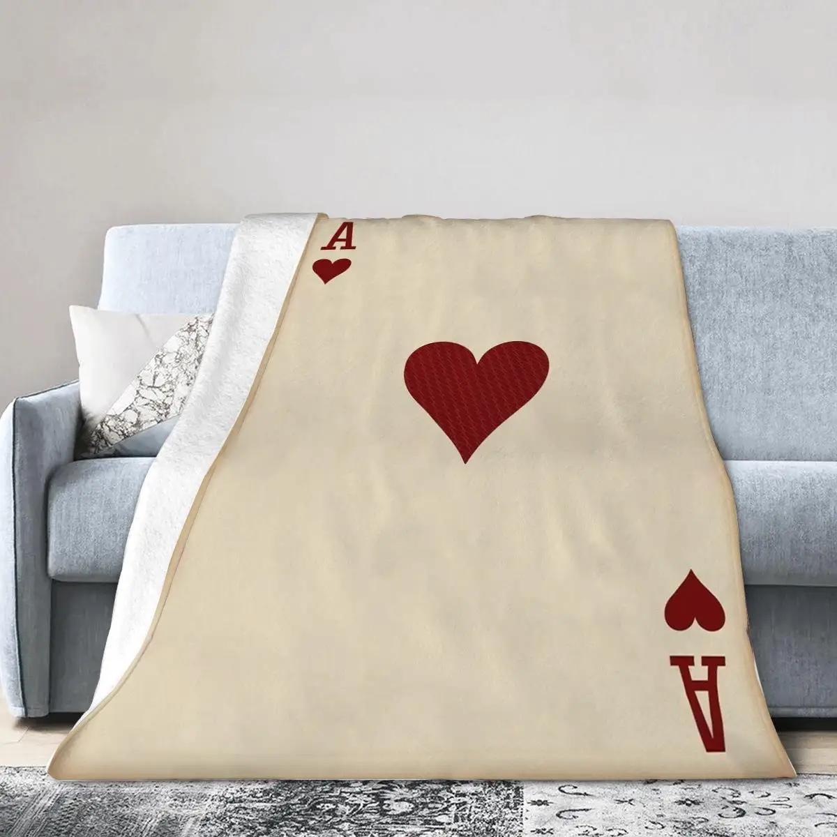 beige-and-red-poker-card-patterns-flannel-printed-blanket-suitable-for-all-seasons-suitable-for-living-room-office-sofa-travel
