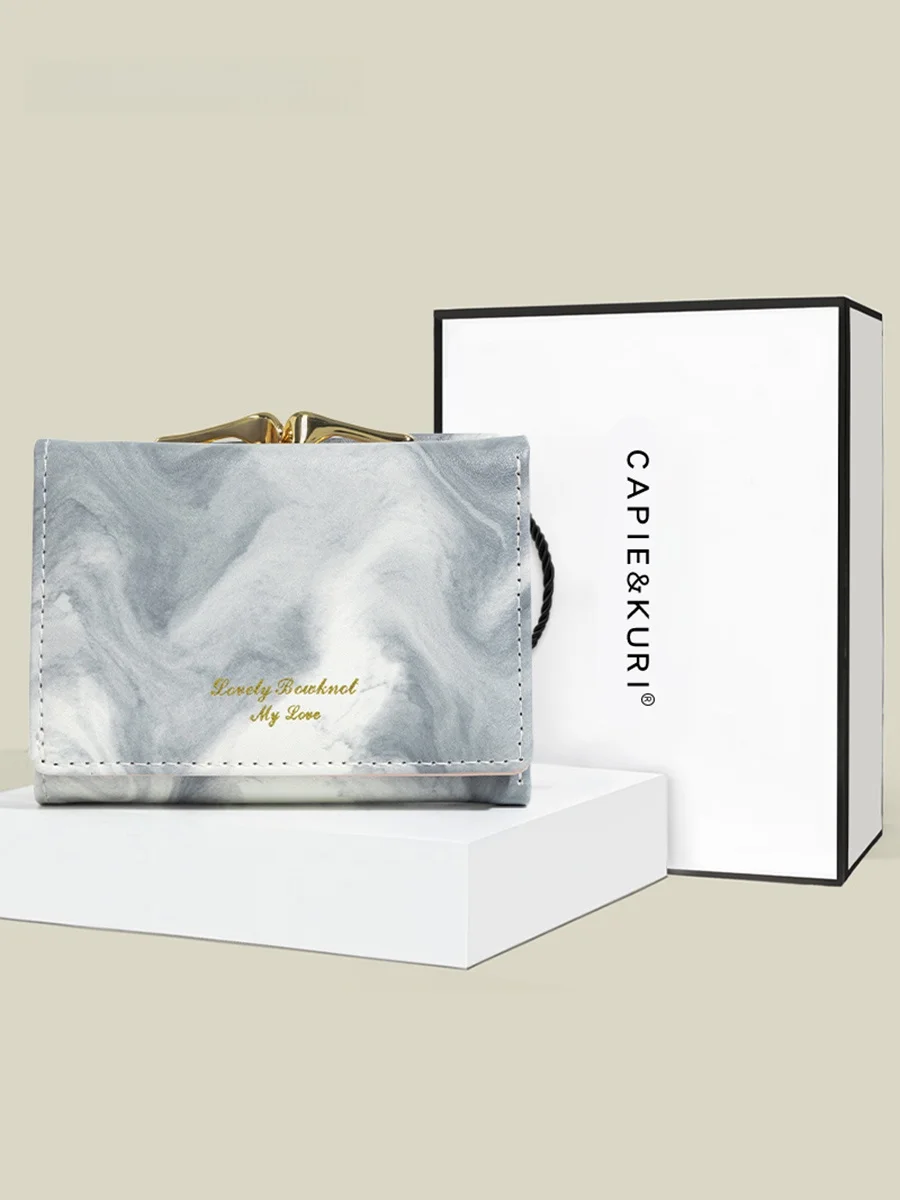 CAPIE&KURI 오리지널 중국 잉크 스타일 멀티 카드 슬롯 여성용 학생용 소형 트라이 카드 홀더 패셔너블